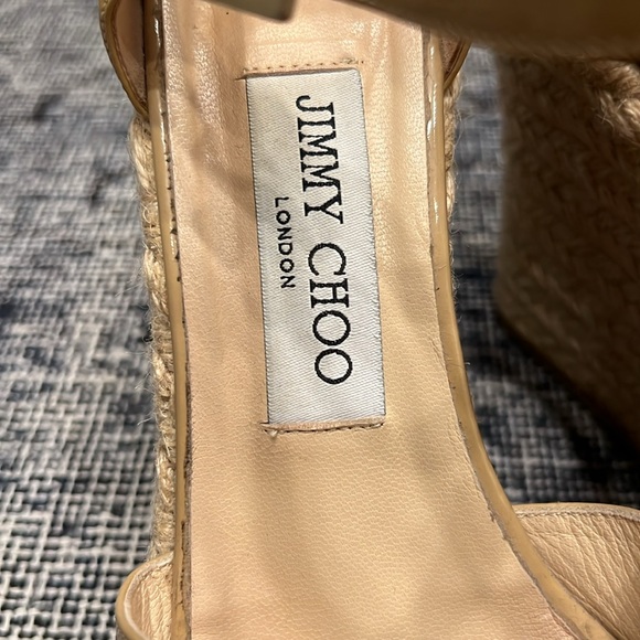 Jimmy choo wedge heel leather - Picture 6 of 9